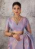 Lavender Woven Kanjivaram Silk Saree