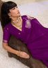 Rich Purple Woven Soft Silk Saree