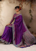 Deep Purple Woven Kanjivaram Silk Saree