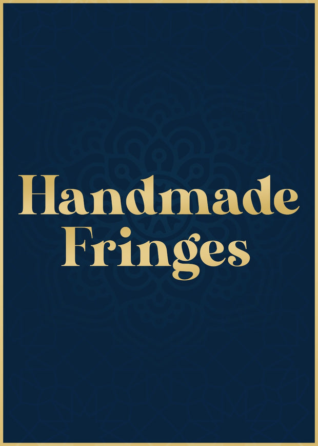 Handmade Fringes || Applicable for Luxe Sarees Only