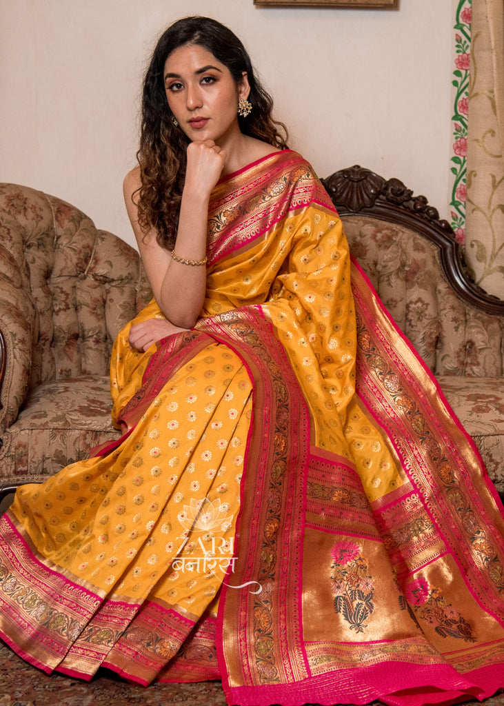 Madhubani is derived from the word Madhuban which, literally translated,  means 'forest of honey'. Madhubani paintings are a… | Tussar silk saree,  Saree, Silk sarees