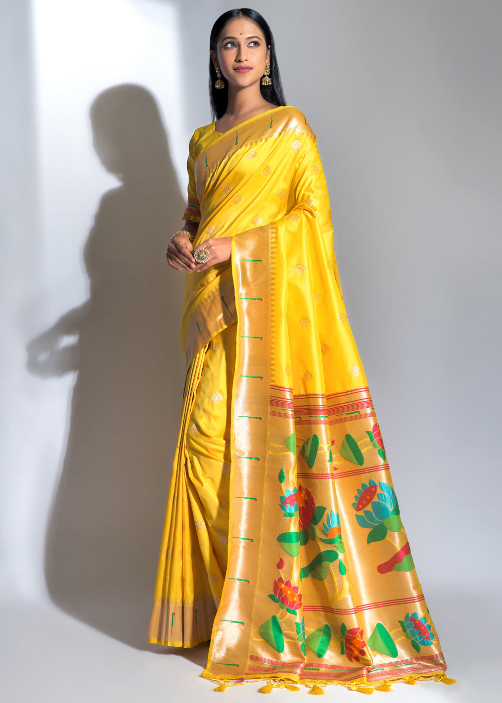 Art Paithani Silk Saree (adi74091)