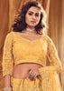 BUTTERCUP YELLOW DESIGNER EMBROIDERED LEHENGA (6826923262145)