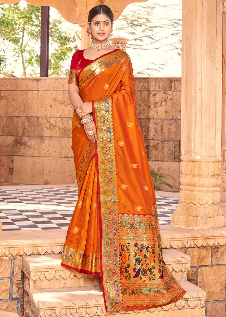 Paithani Sarees - 35 Beautiful and Latest Designs For Traditional Look |  Saree designs, Purple saree, Silk sarees