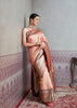 Nakshatra: Banaras Tissue Silk Saree in the Shades of Peach (6891548573889)