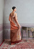 Nakshatra: Banaras Tissue Silk Saree in the Shades of Peach (6891548573889)